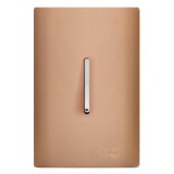 Conjunto Interruptor Paralelo 4X2 - Novara Especiais Ouro Rose